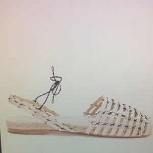 Ball Pages Calada woven hemp flats